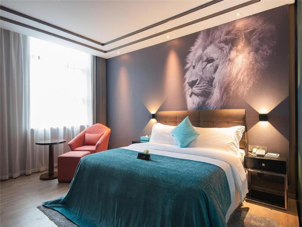 Xana Hotelle-Hotel Luzhou Baizitu Square Eksteriør billede