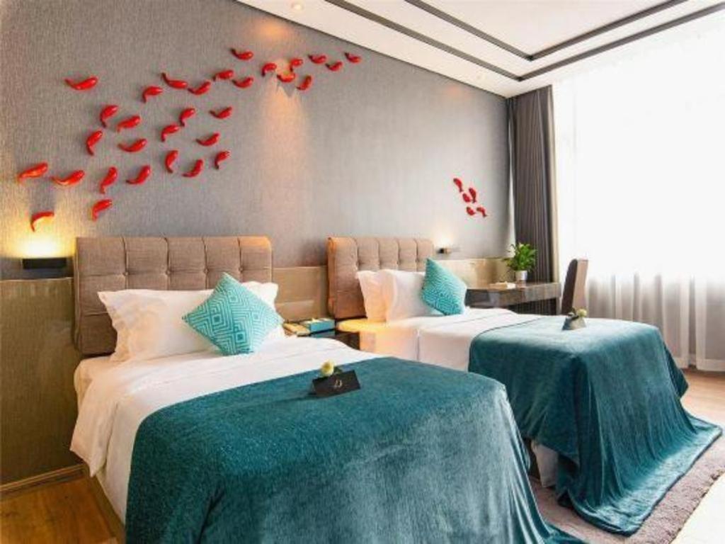 Xana Hotelle-Hotel Luzhou Baizitu Square Eksteriør billede