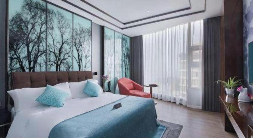 Xana Hotelle-Hotel Luzhou Baizitu Square Eksteriør billede