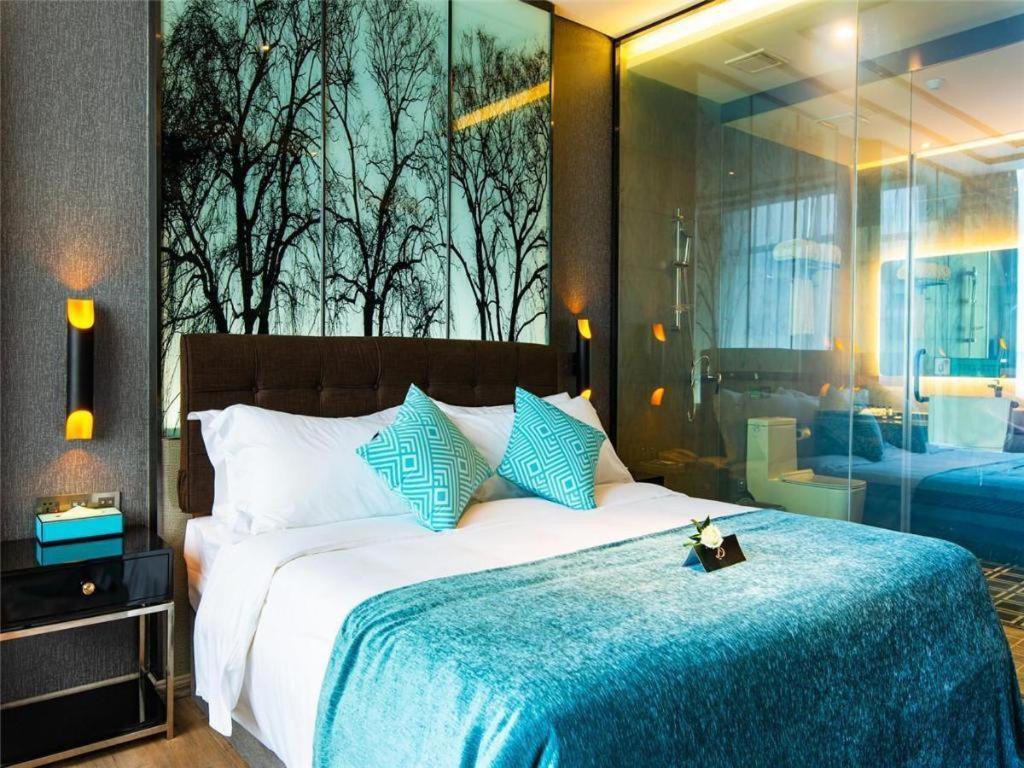 Xana Hotelle-Hotel Luzhou Baizitu Square Eksteriør billede